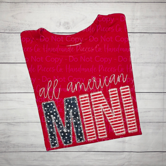 Sample Collection - All American Mini - Size 4T