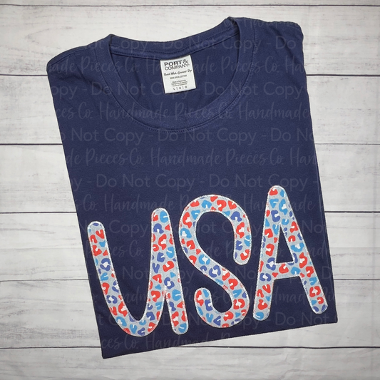 Sample Collection - USA Applique - Size Large