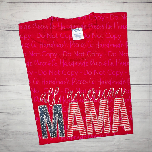 Sample Collection - All American Mama - Size Large
