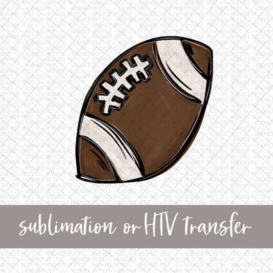 Football - Sublimation or HTV Transfer