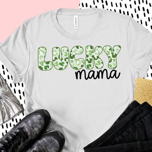Lucky Mama, Green Leopard - Digital Download