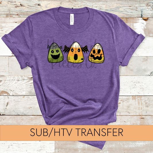 Candy Corn Trio - Sublimation or HTV Transfer