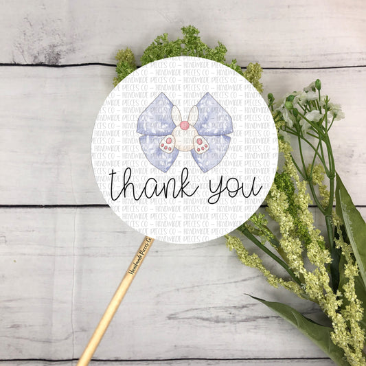 Thank You 1 - Packaging Sticker, Easter Theme 2022