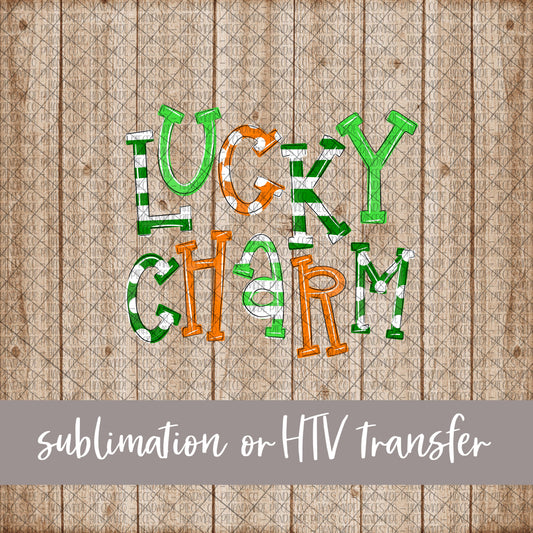 Lucky Charm - Sublimation or HTV Transfer