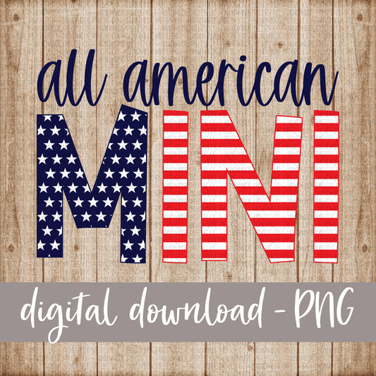 All American Mini, Stars and Stripes - Digital Download