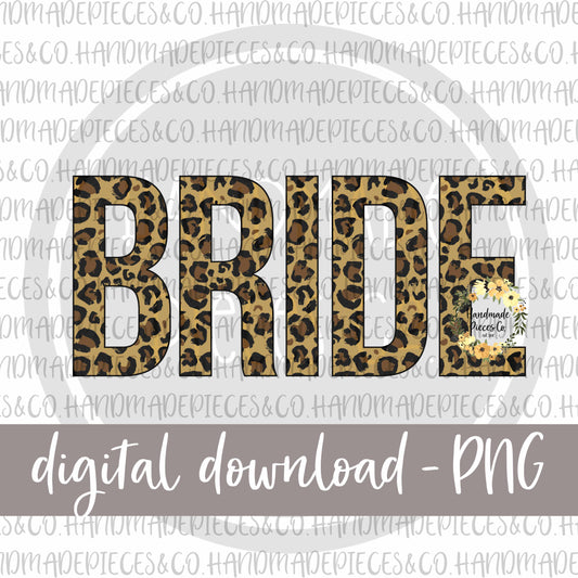 Bride, Leopard - Digital Download