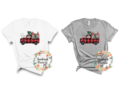 Christmas Truck, Gnomes - Sublimation or HTV Transfer