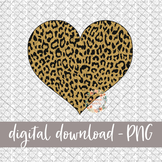 Heart, Cheetah - Digital Download