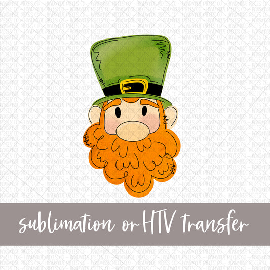 Leprechaun - Sublimation or HTV Transfer