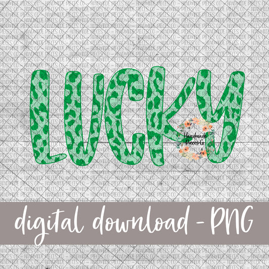 Lucky, Cheetah Green - Digital Download
