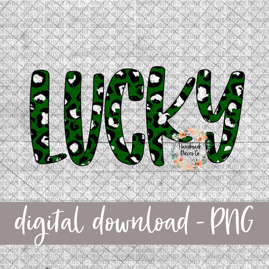 Lucky, Leopard Green - Digital Download