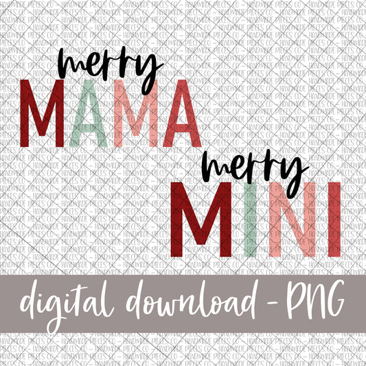 Merry Mama and Mini, Bundle - Digital Download