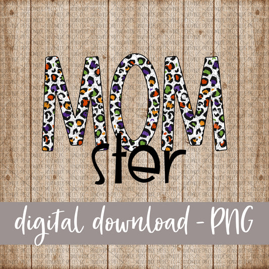 Momster, Halloween Leopard - Digital Download