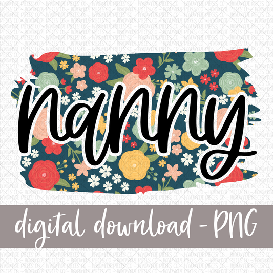 Nanny Brushstroke, Floral 6 - Digital Download