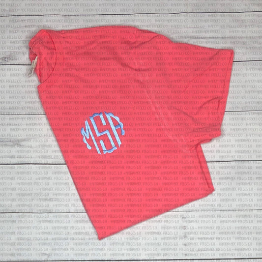 Monogram Embroidered T-Shirt, Sweatshirt, Hoodie, Quarterzip, or Full Zip Jacket