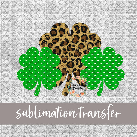 Shamrock Trio 3 - Sublimation Transfer