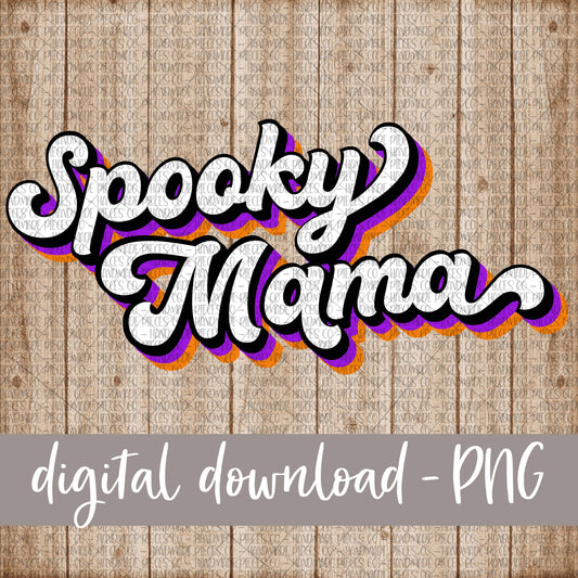 Spooky Mama, Retro - Digital Download