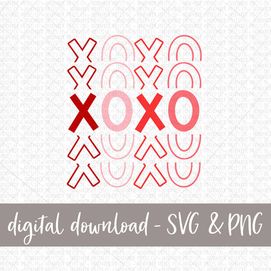 XOXO, Pinks - Digital Download