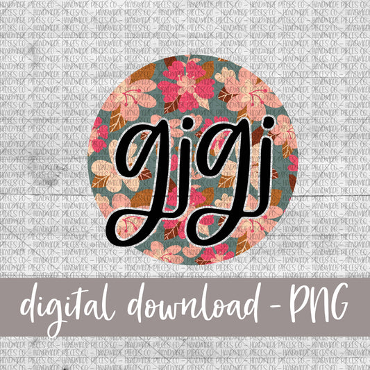Gigi Round, Floral 8 - Digital Download