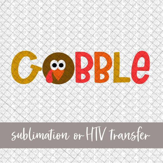 Gobble, Boy - Sublimation or HTV Transfer