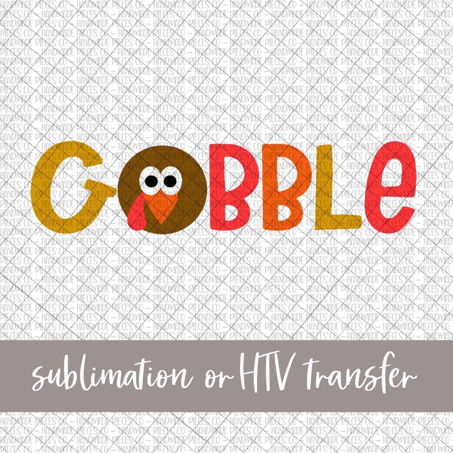 Gobble, Boy - Sublimation or HTV Transfer