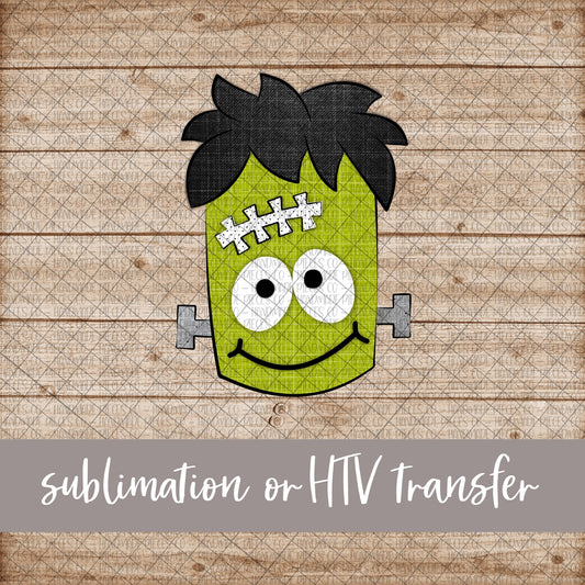 Frankenstein, Boy - Sublimation or HTV Transfer