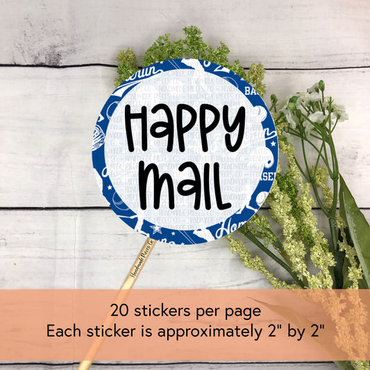 Happy Mail - Packaging Sticker, Ball Life Theme