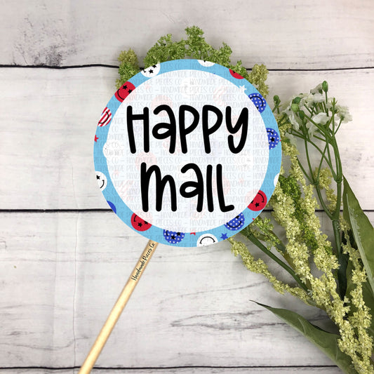 Happy Mail - Packaging Sticker, America Theme