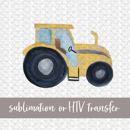 Tractor - Sublimation or HTV Transfer