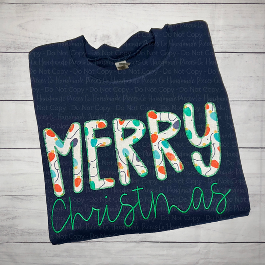 Merry Christmas Adult Unisex Sweatshirt - Ready to Ship