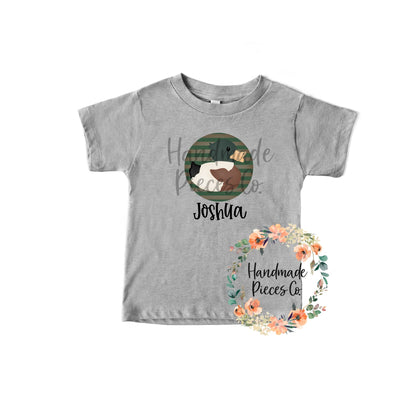Hunting Duck - Name Optional - Sublimation or HTV Transfer