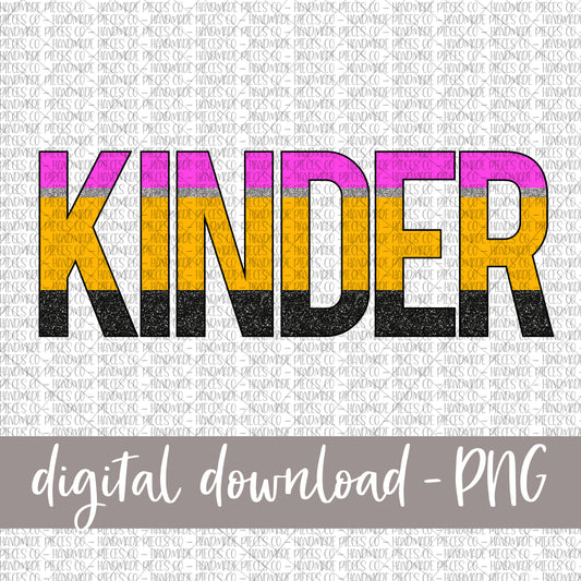 Kinder, Pencil Print - Digital Download