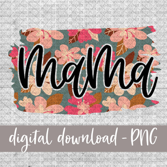 Mama Brushstroke, Floral 8 - Digital Download