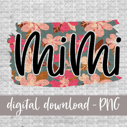 Mimi Brushstroke, Floral 8 - Digital Download