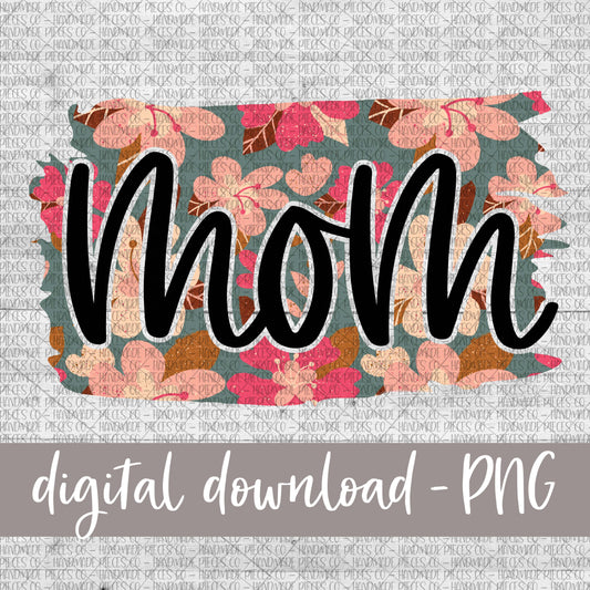 Mom Brushstroke, Floral 8 - Digital Download
