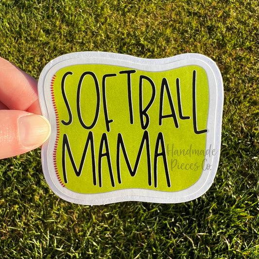 Softball Mama - Vinyl Sticker