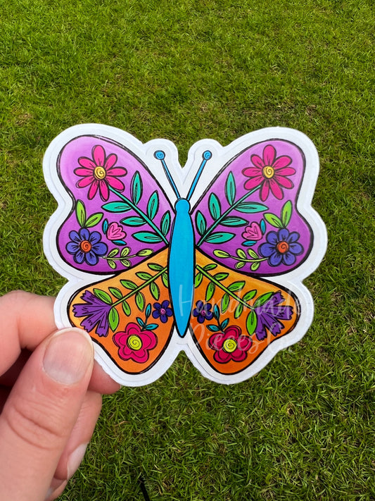 Butterfly - Vinyl Sticker