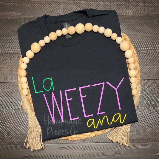 La Weezy Ana Embroidered Garment - Youth/Adult