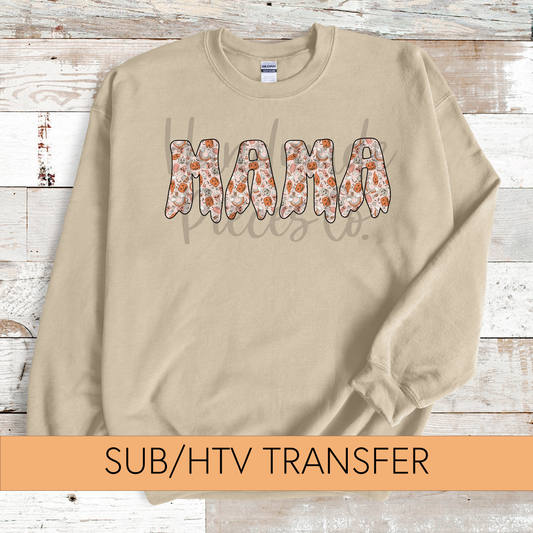 Mama, Halloween Treats - Sublimation or HTV Transfer