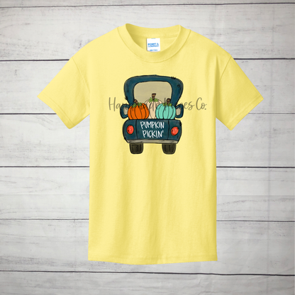 Pumpkin Patch Truck Graphic Shirt