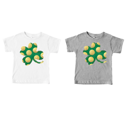 Shamrock, Gold Dots - Sublimation or HTV Transfer