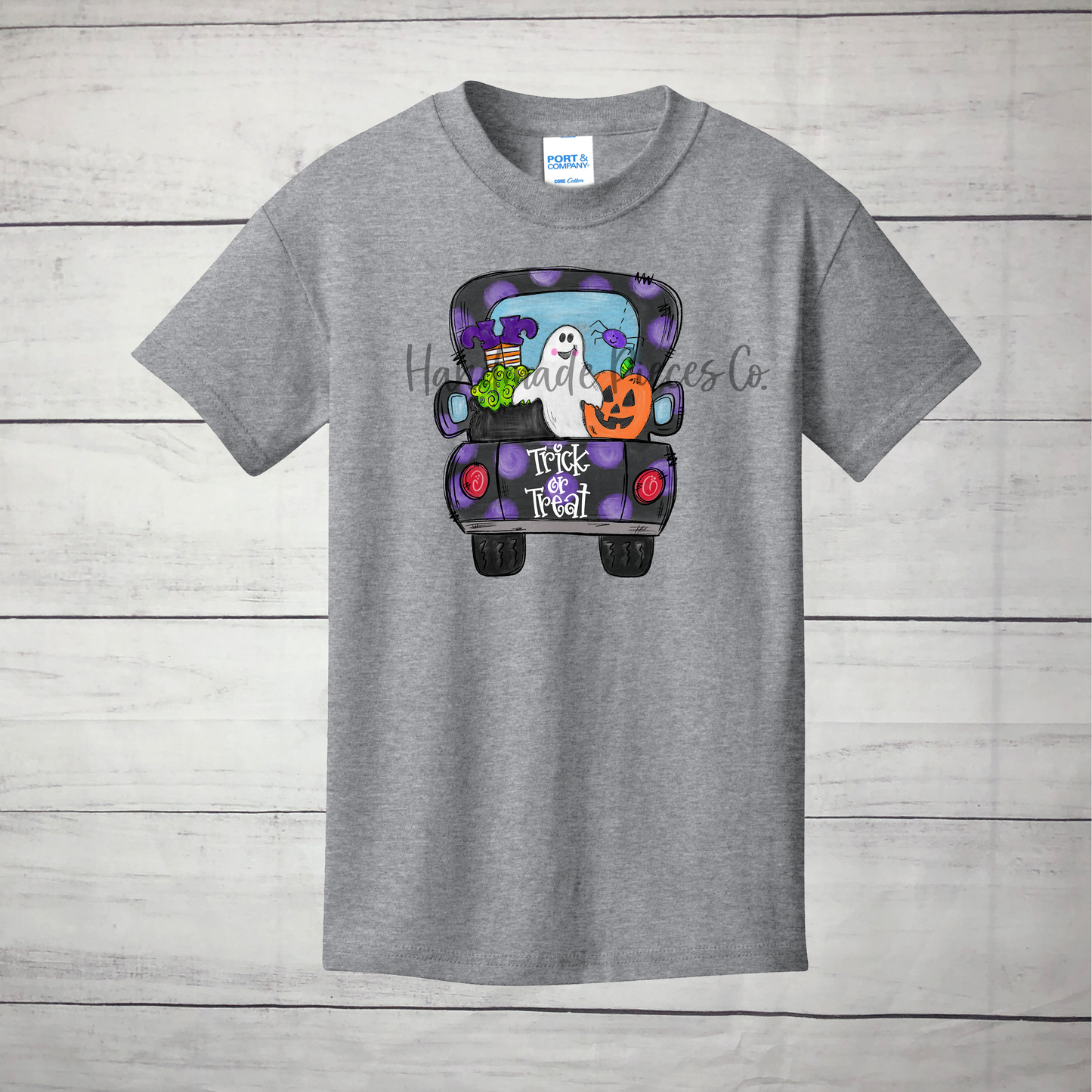 Trick or Treat Truck Graphic Shirt