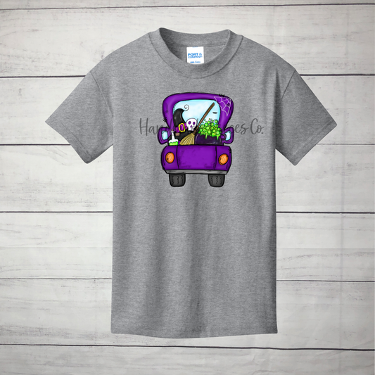 Witch Truck Graphic Shirt