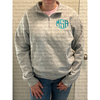 Monogram Embroidered Garment, Pocket - Adult