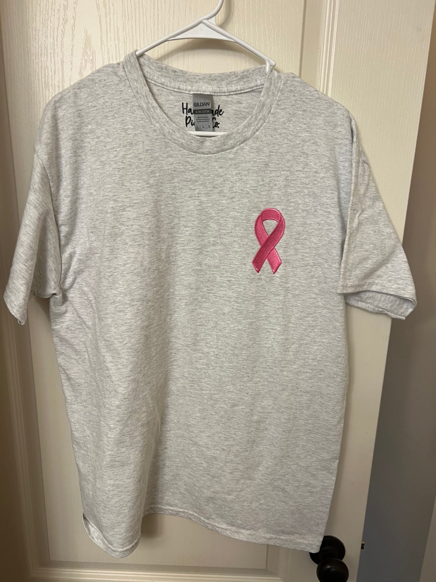 Sample Collection - Pink Awareness Ribbon - Size Large