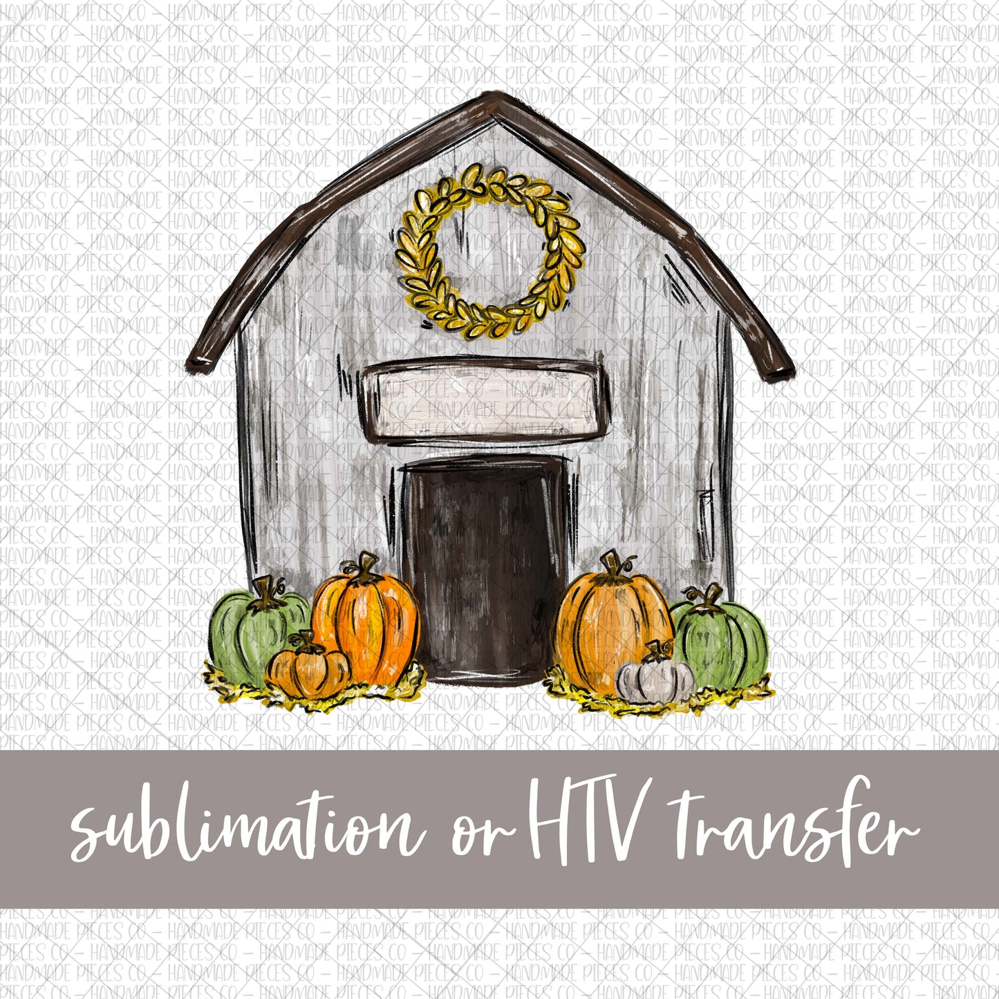 Farm House - Sublimation or HTV Transfer