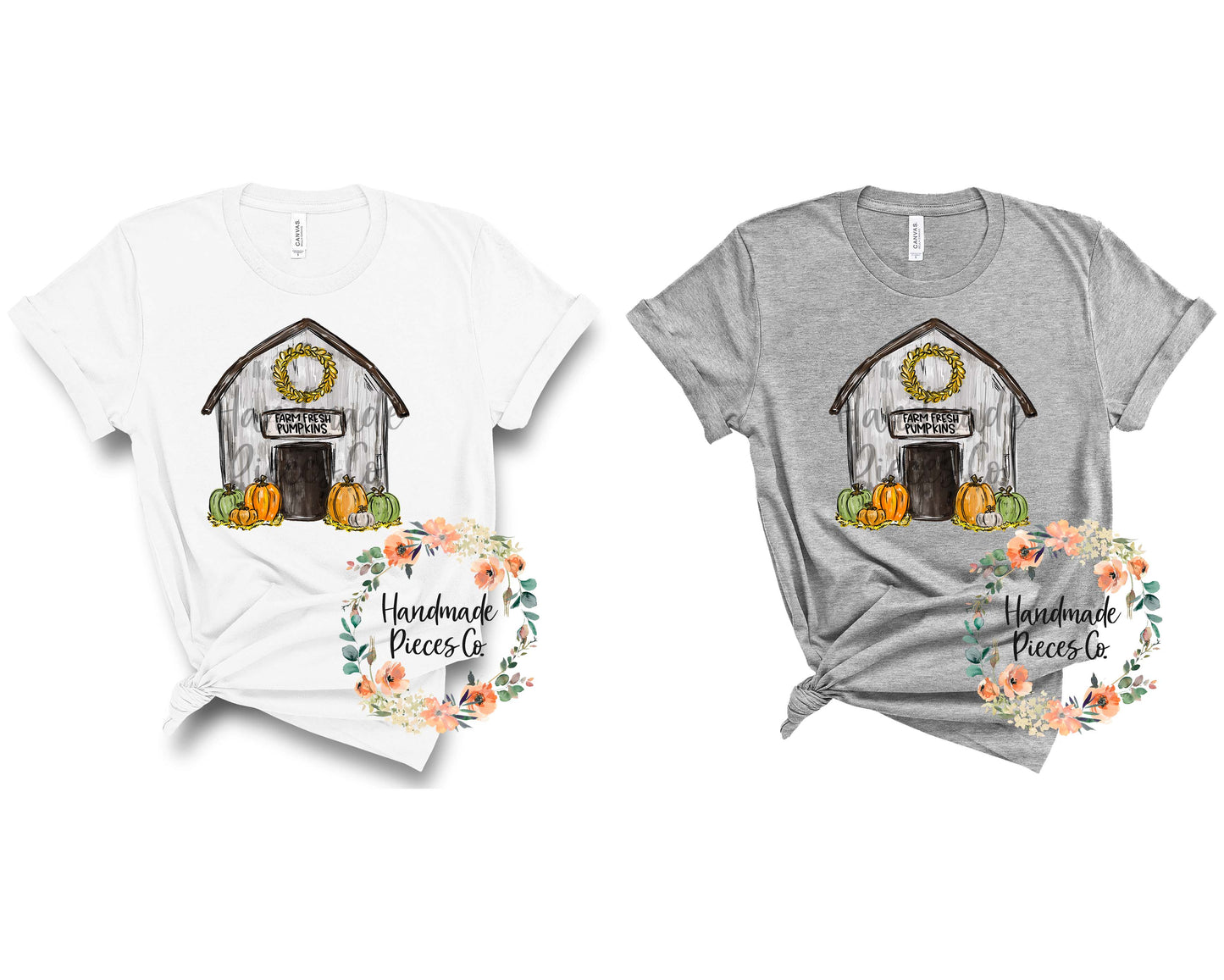 Farm House, Farm Fresh Pumpkins - Sublimation or HTV Transfer