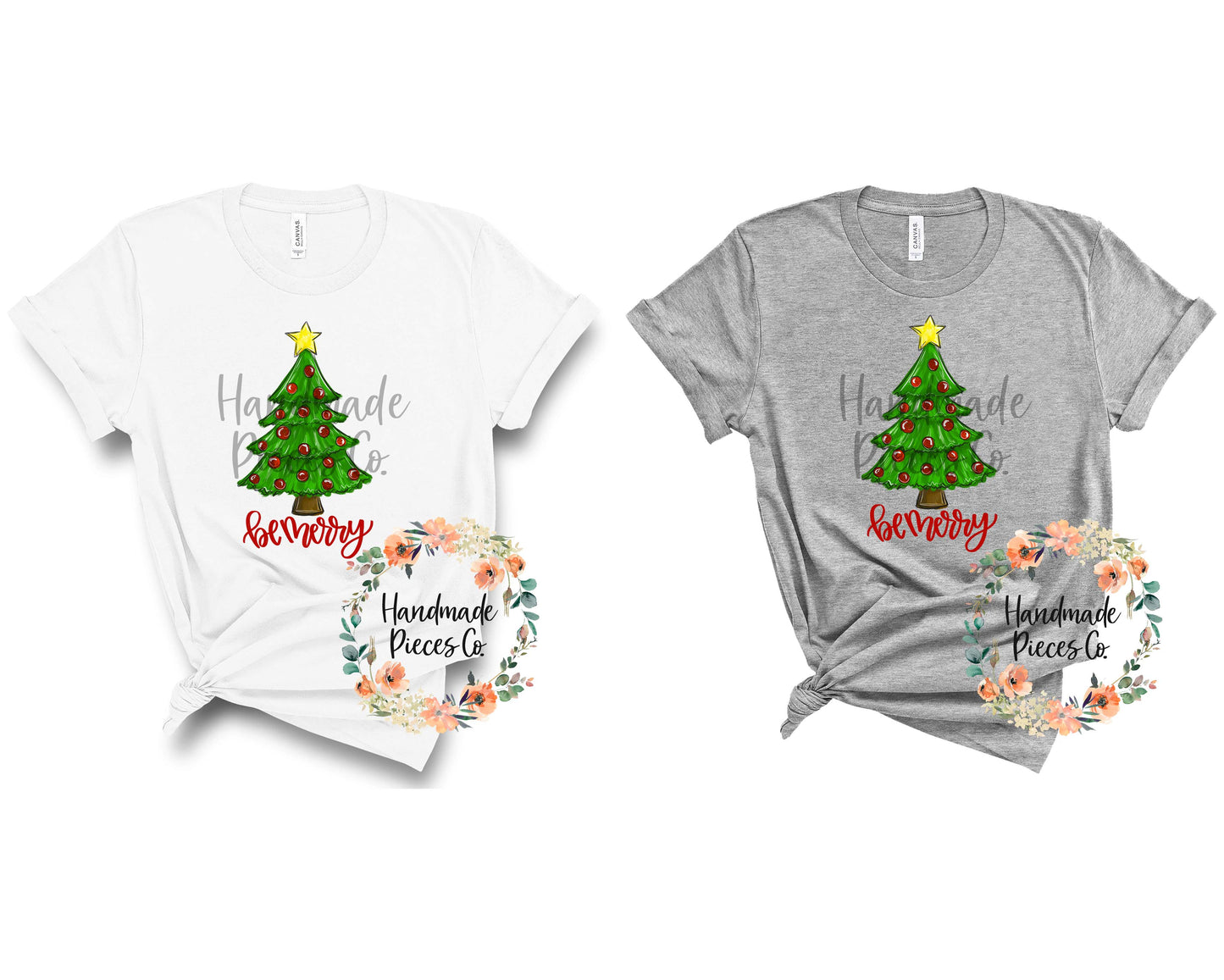 Christmas Tree, Be Merry -  Sublimation or HTV Transfer