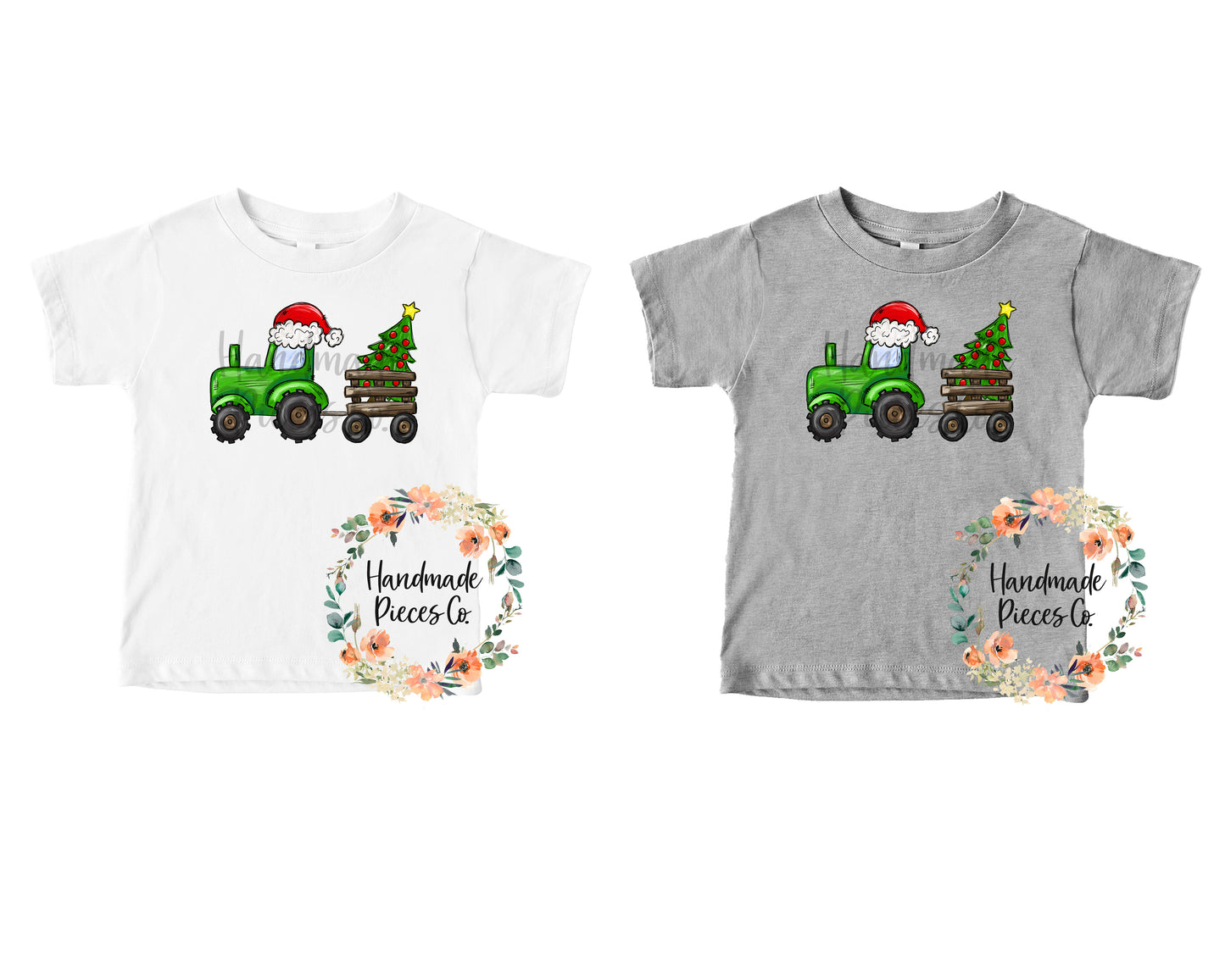 Christmas Tractor -  Sublimation or HTV Transfer