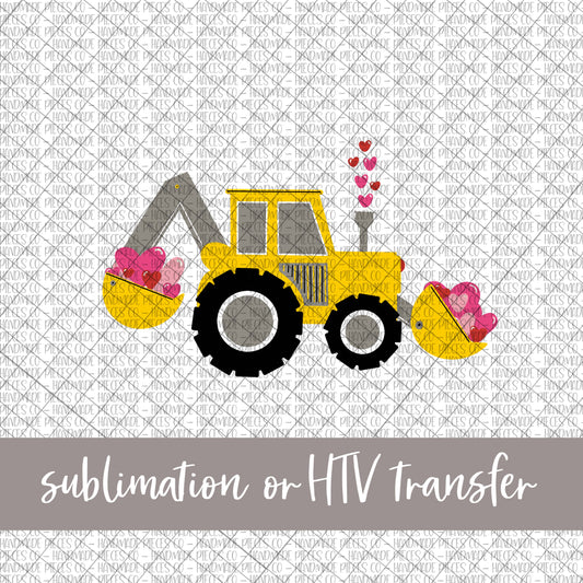 Valentine Loader - Sublimation or HTV Transfer